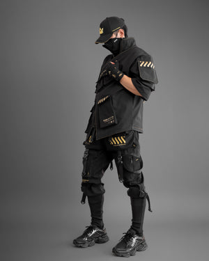 Kimo-Type 110 Black Gold Kimono Jacket