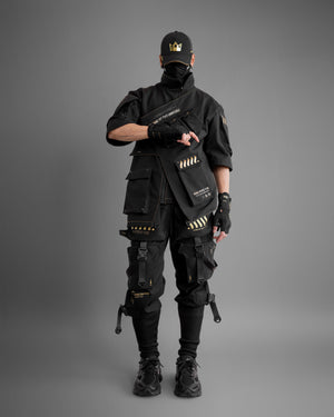 Kimo-Type 110 Black Gold Kimono Jacket