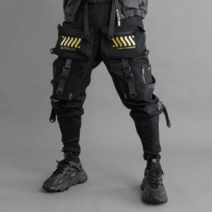 SN-Type 02C Black Gold Sneakers