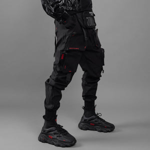 SN-Type 02C Black Red Sneakers