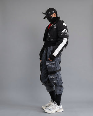 DC-01A Black Demon Horns Cap