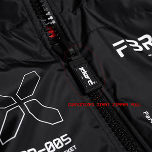 CRB-005 Black Crop Bomber Jacket