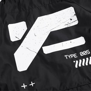 CRB-005 Black Crop Bomber Jacket