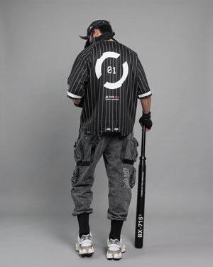 JB-Type 01A Black Baseball Jersey