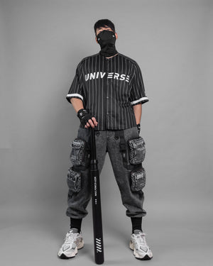 JB-Type 01A Black Baseball Jersey