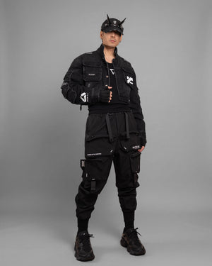 DC-01A Black Gloss Demon Horns Cap