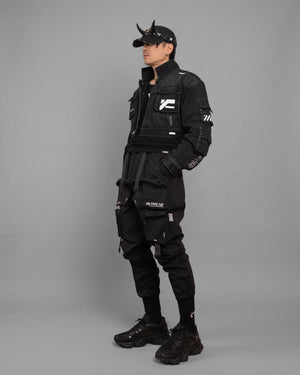 DC-01A Black Gloss Demon Horns Cap