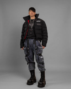 Nobilis SPF-1A Black Heavy Puffer Jacket