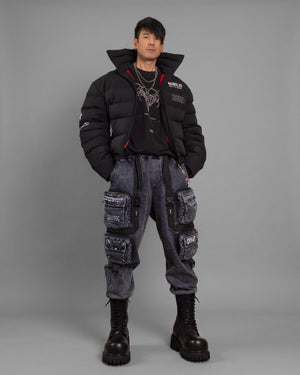 Nobilis SPF-1A Black Heavy Puffer Jacket