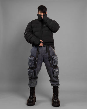 Nobilis SPF-1A Black Heavy Puffer Jacket