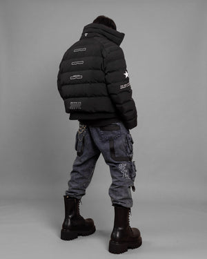 Nobilis SPF-1A Black Heavy Puffer Jacket