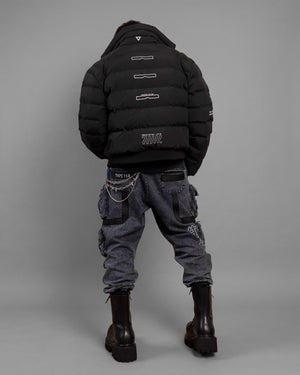 Nobilis SPF-1A Black Heavy Puffer Jacket