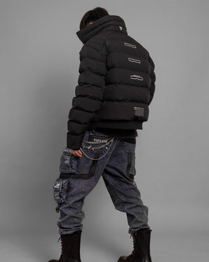 Nobilis SPF-1A Black Heavy Puffer Jacket