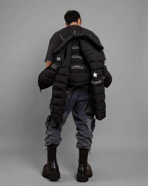 Nobilis SPF-1A Black Heavy Puffer Jacket