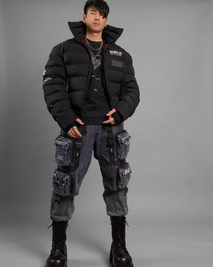 Nobilis SPF-1A Black Heavy Puffer Jacket