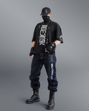 Samurai Black Oversized Short Sleeve T