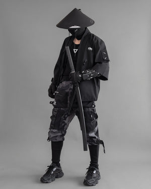 Kimo-Type 045 Black Lightweight Kimono