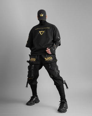 CG-Type 12X Black Gold Cargo Pants