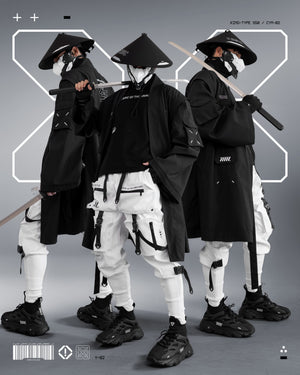 CYM-03 Black White Cyber Mask