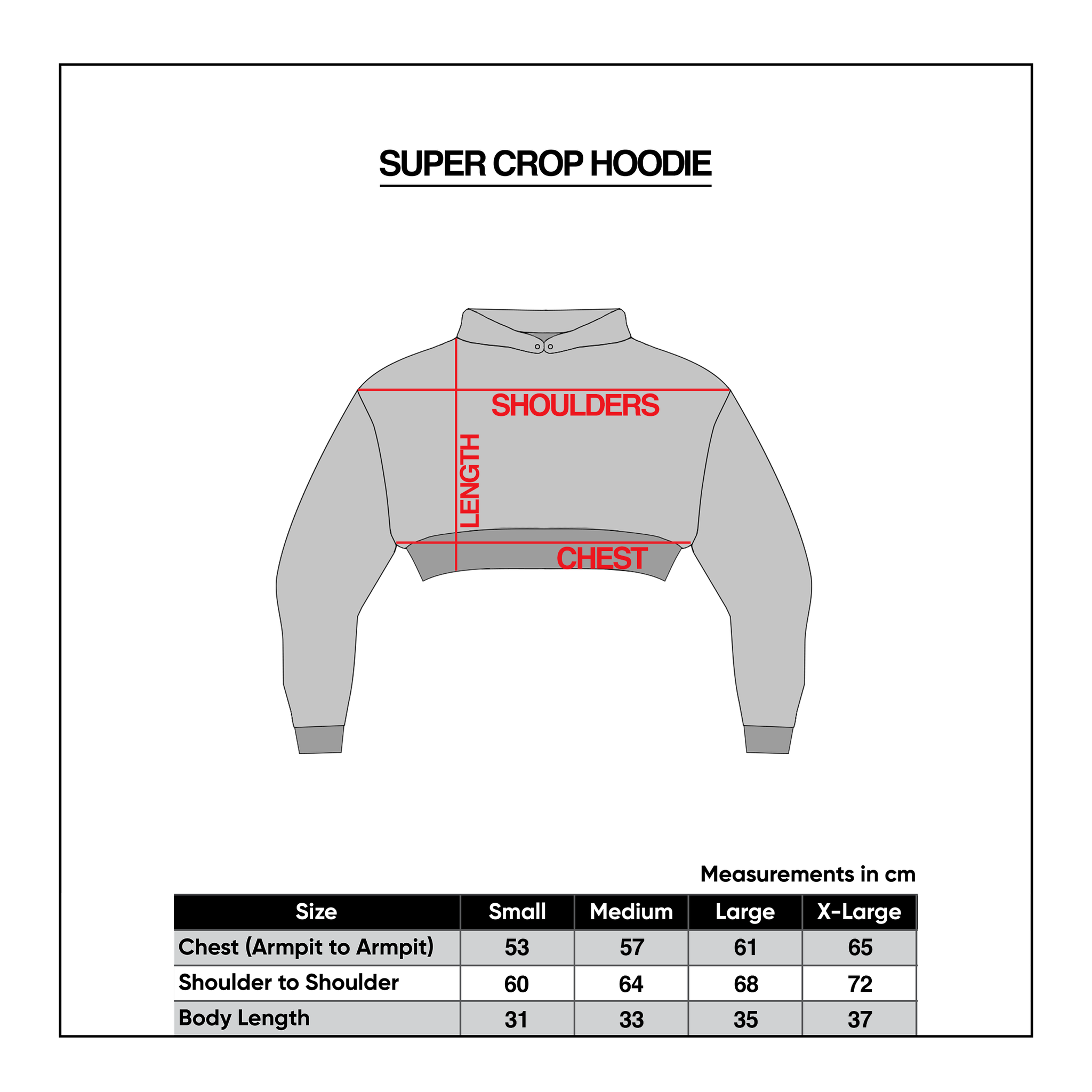 Plus size super cropped hoodie hotsell