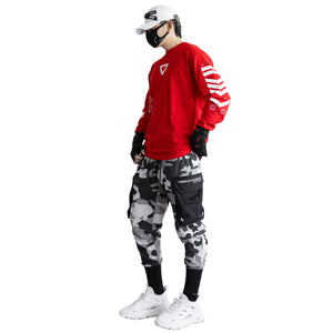 V3-3 Red Long Sleeve T