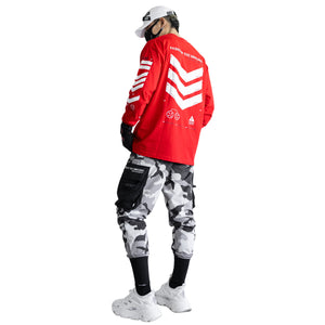 V3-3 Red Long Sleeve T