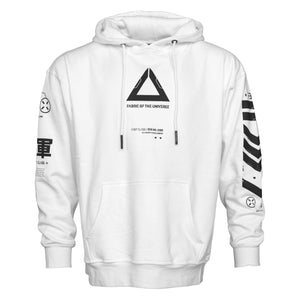 V3-3 White Hoodie