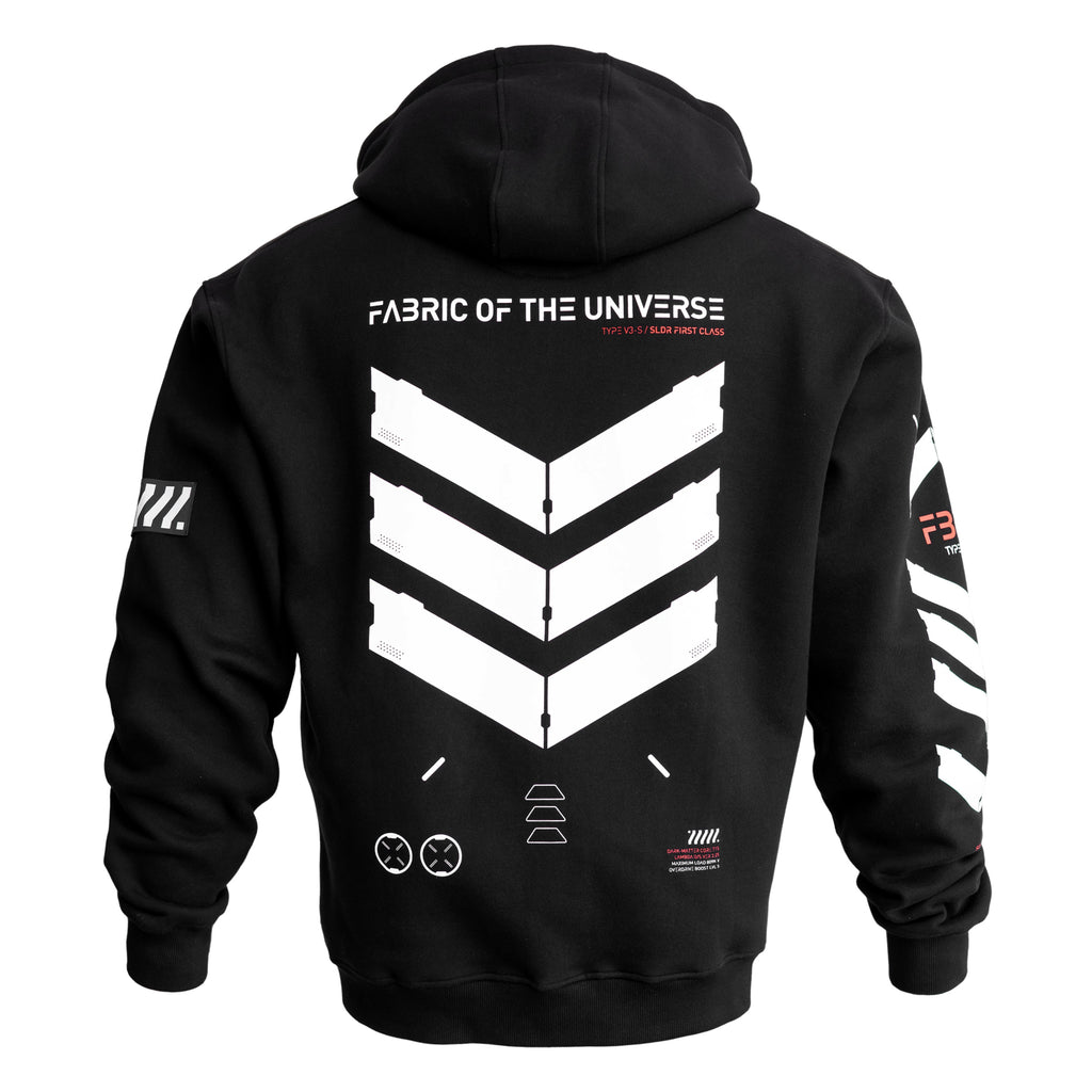 Fabric of the Universe V3-S Black Base Hoodie