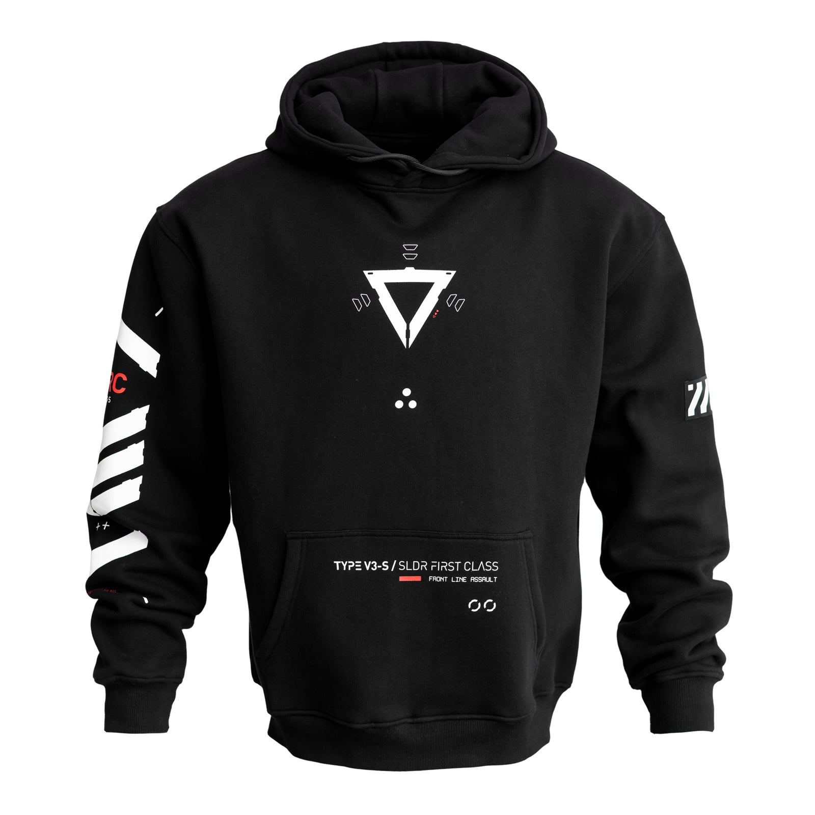 V3-S Black Base Hoodie