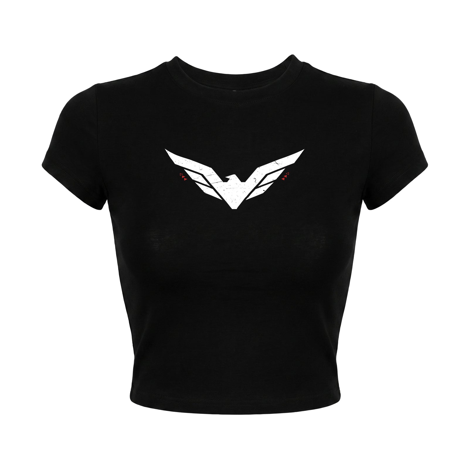 VRTB-03B Black Semi-Crop T