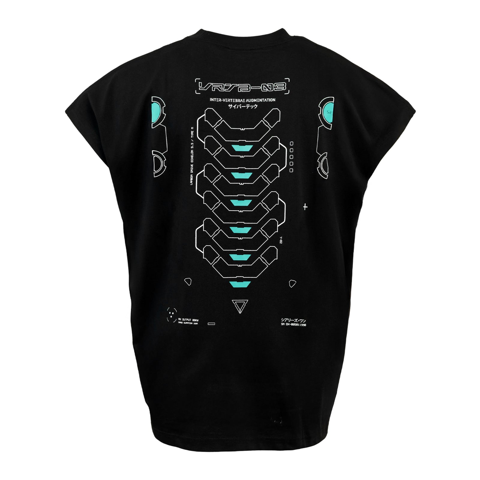 VRTB-03 Black Mint Sleeveless T