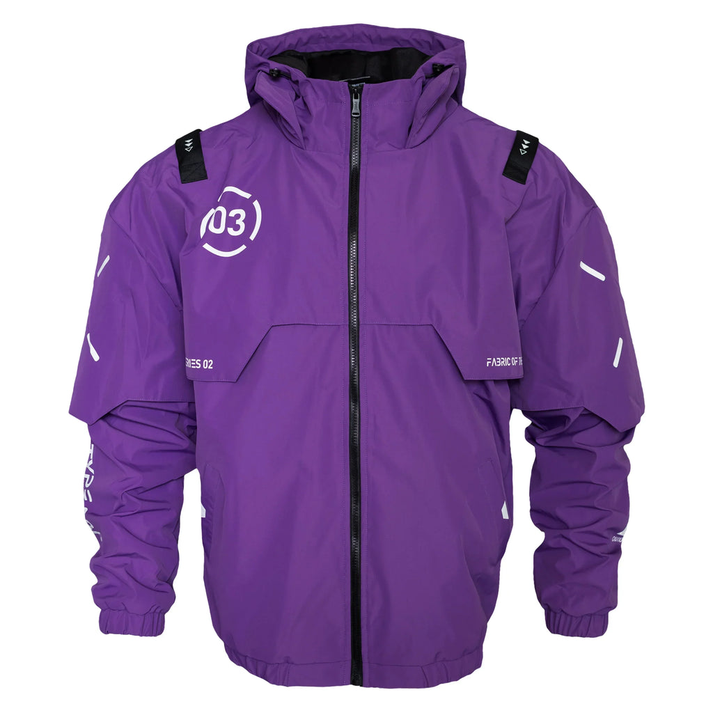 WB-Type 03A Purple Windbreaker - Fabric of the Universe