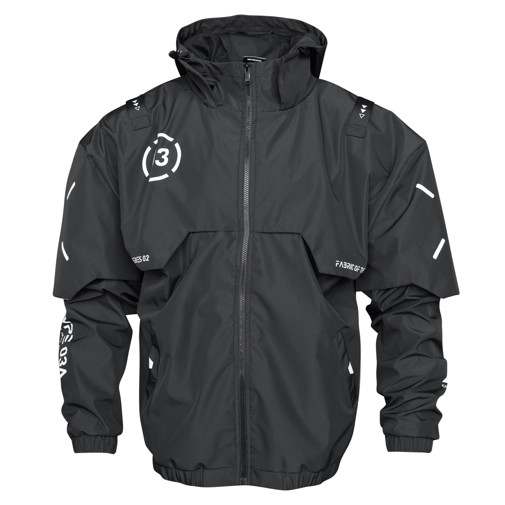 WB Type 03A Black Windbreaker Large