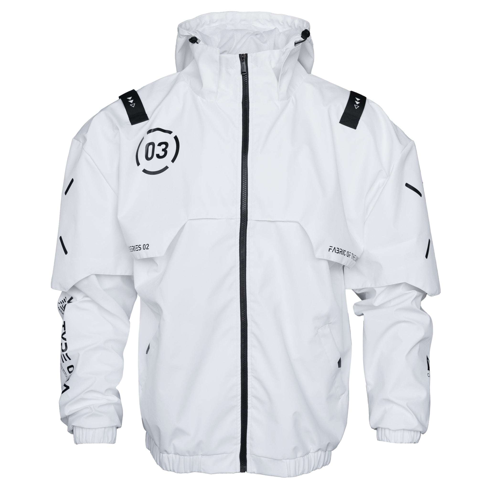 WB Type 03A White Windbreaker Fabric of the Universe