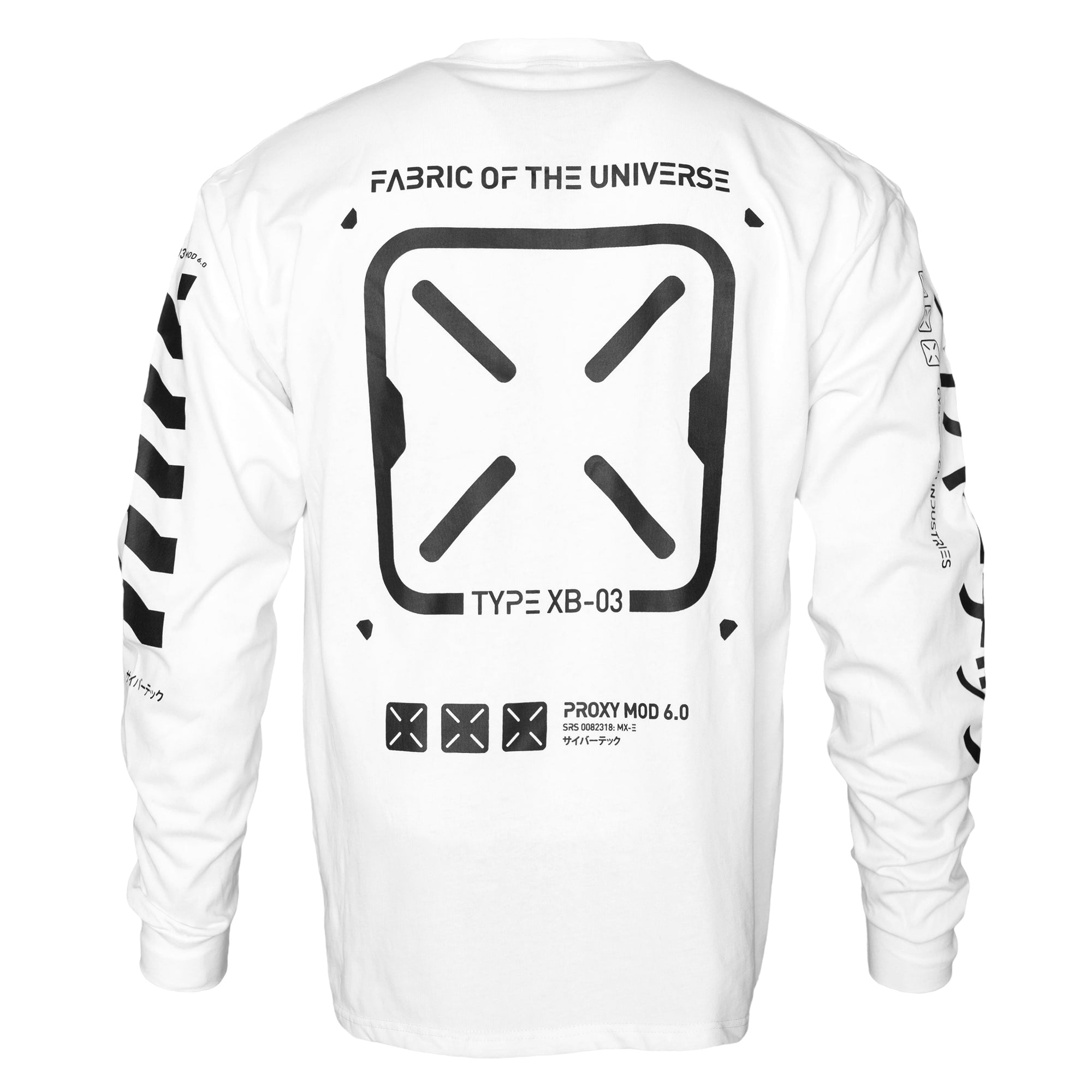 XB-03 White Long Sleeve T