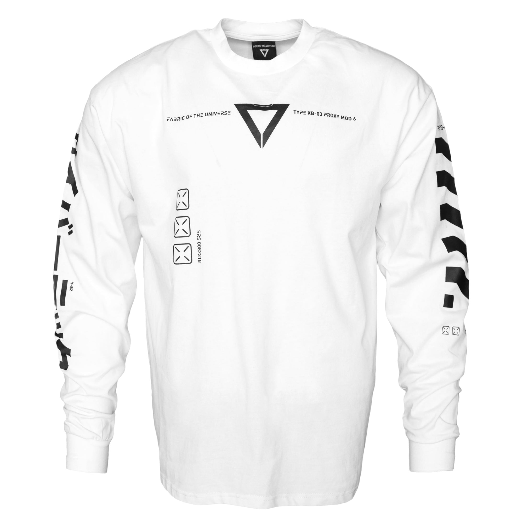 XB-03 White Long Sleeve T