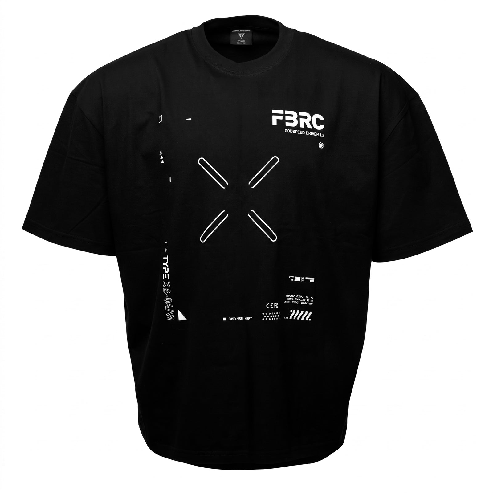 XB-04 Black Short Sleeve T