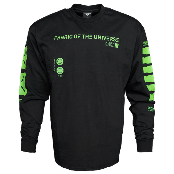 Y-2050 Black Lime Hoodie
