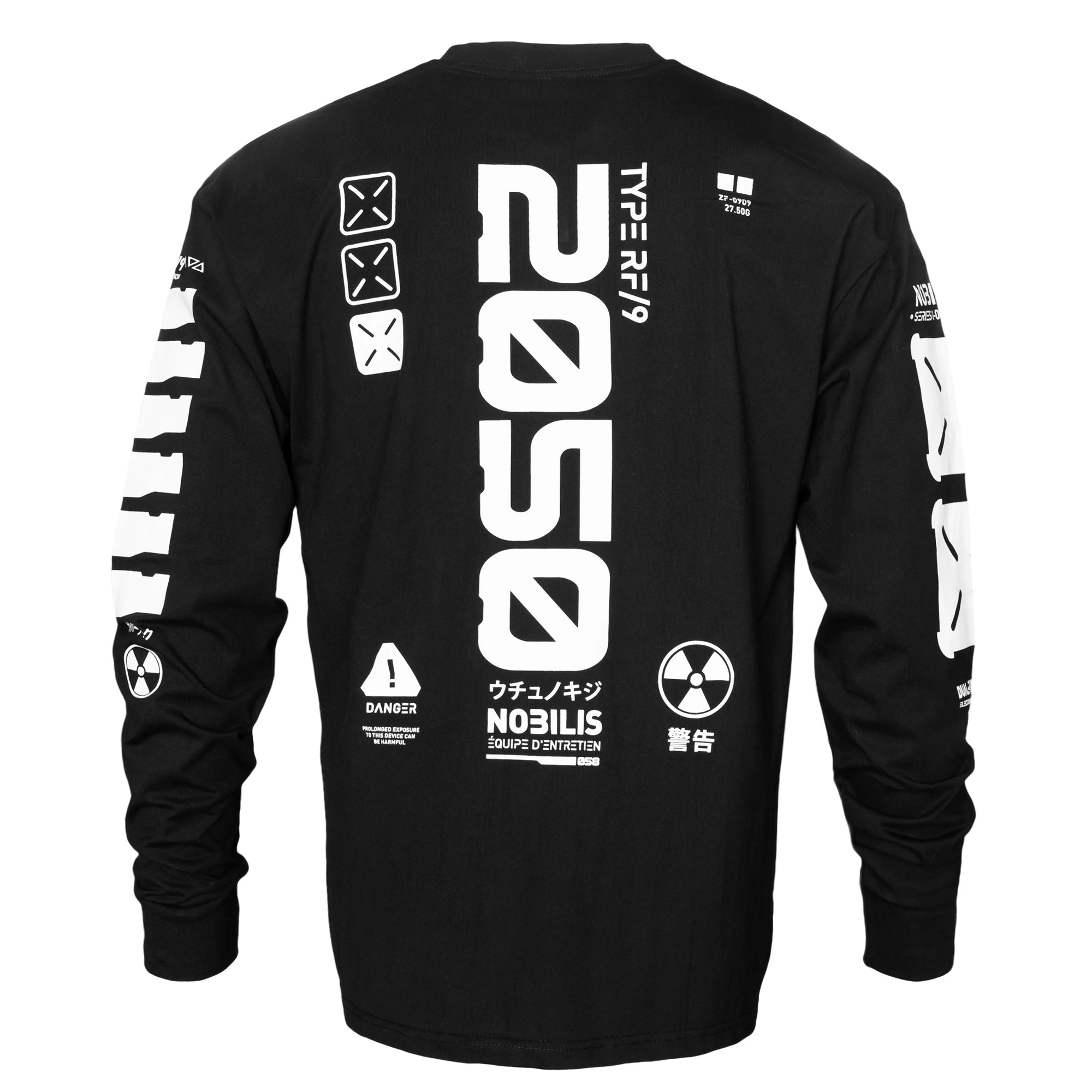 Y-2050 Black Long Sleeve T