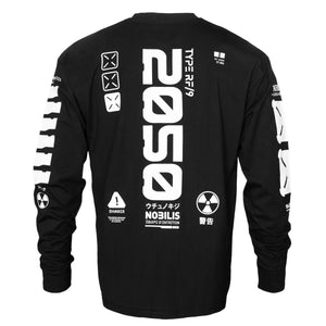 Y-2050 Black Long Sleeve T