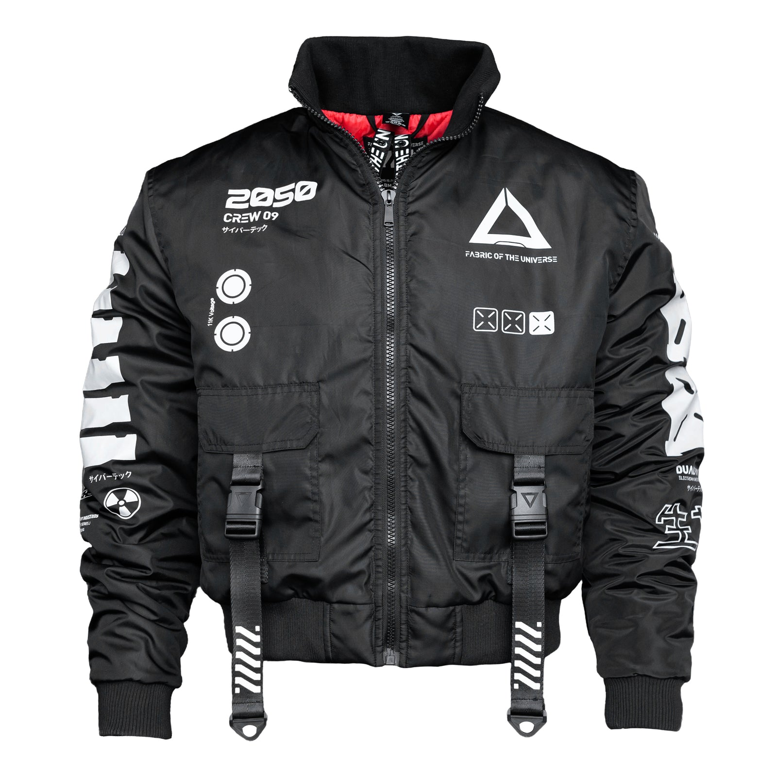 Techwear Bomber Jackets Shop Cyberpunk Bomber Jackets Fabric of the Universe