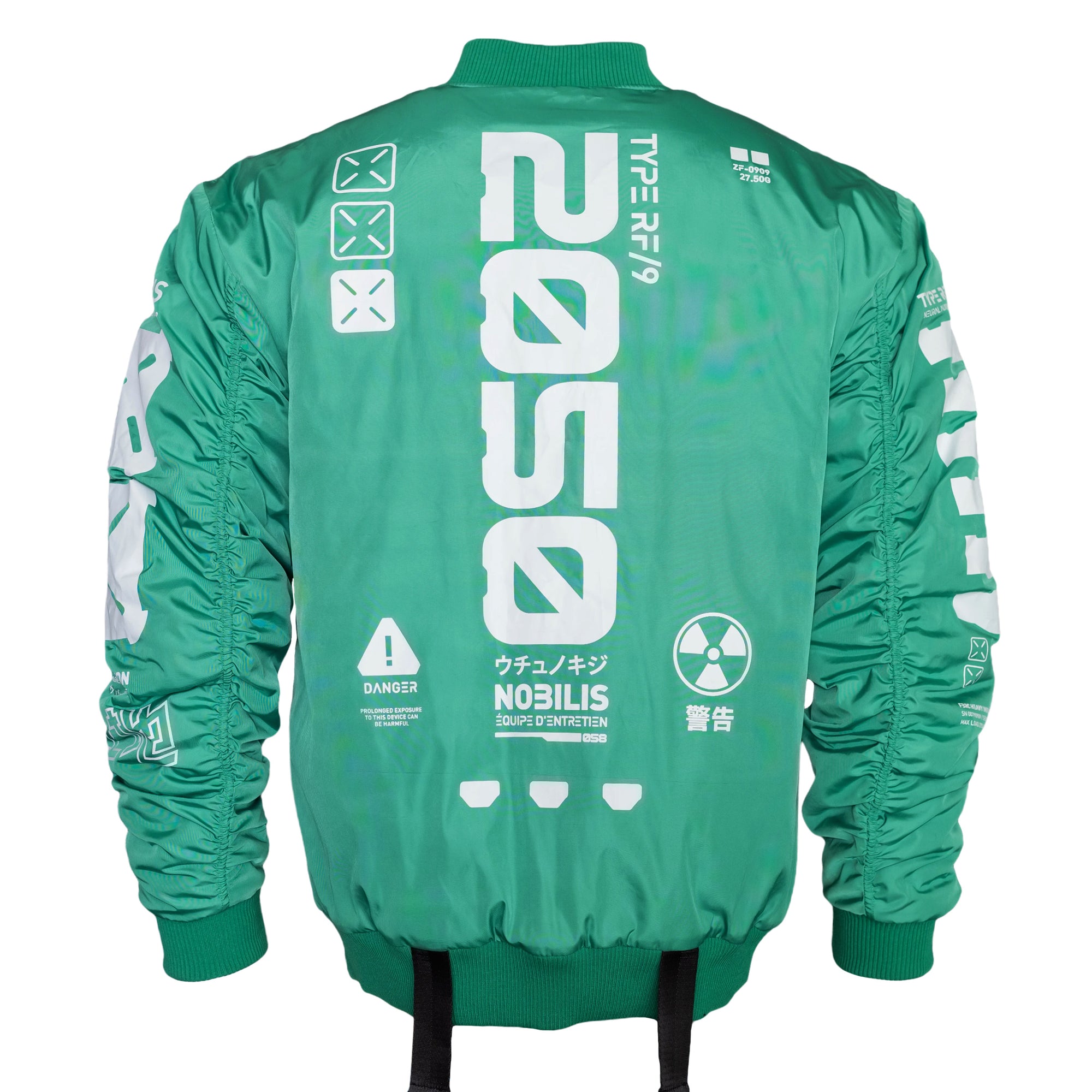 Y-2050 Green Bomber Jacket
