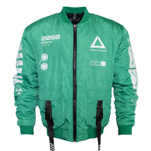 Y-2050 Green Bomber Jacket