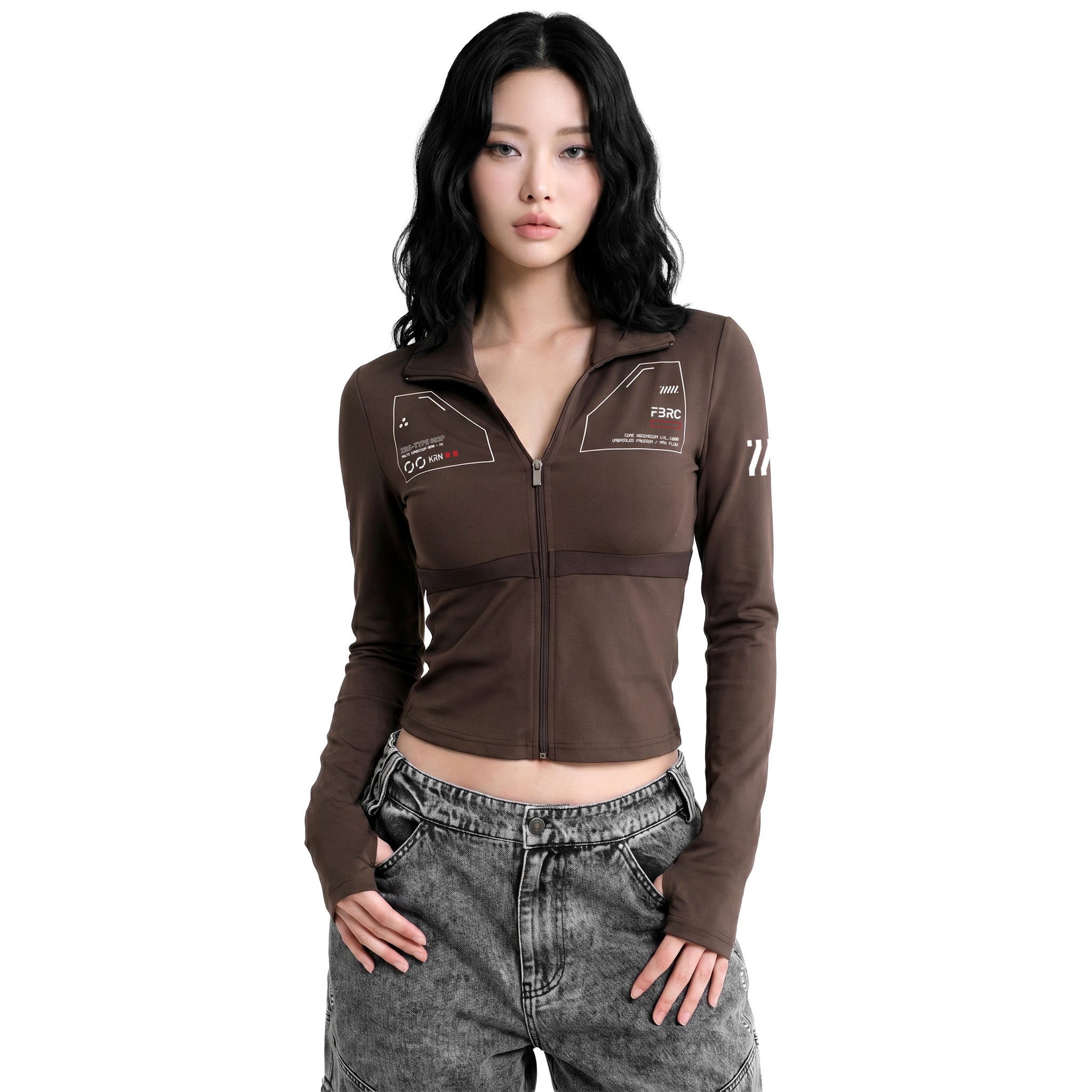 Fabric of the Universe ABS-Type 401 Black Women's Bodysuit