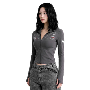 ZBS-Type 003P Gray Zip Bodyshirt