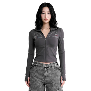 ZBS-Type 003P Gray Zip Bodyshirt