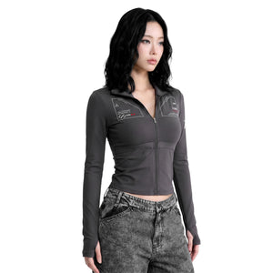 ZBS-Type 003P Gray Zip Bodyshirt