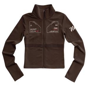 ZBS-Type 003P Brown Zip Bodyshirt