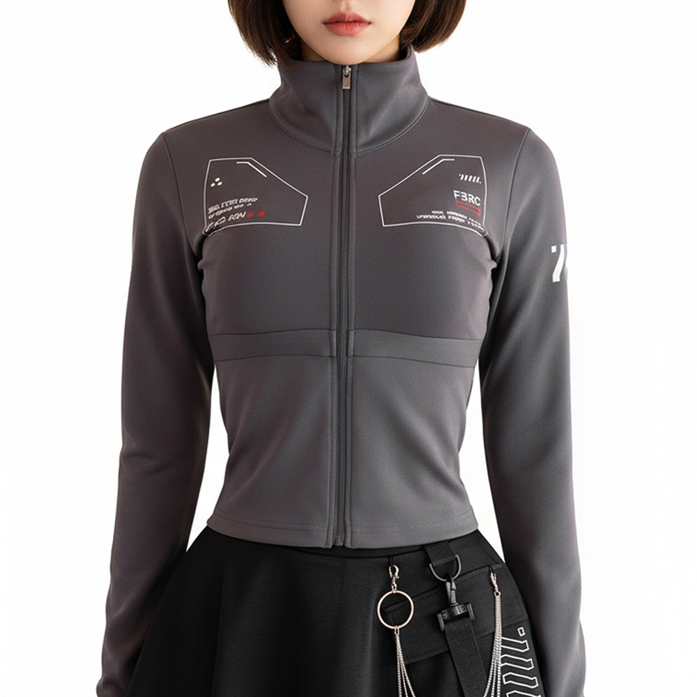 ZBS-Type 003P Gray Zip Bodyshirt