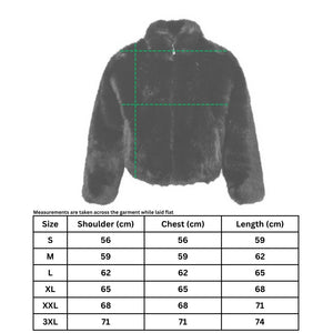 FRC-Type 1020 Black Heavy Fur Coat